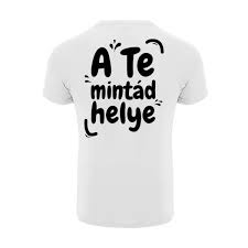 Fényképes Póló - Női  L - Méret