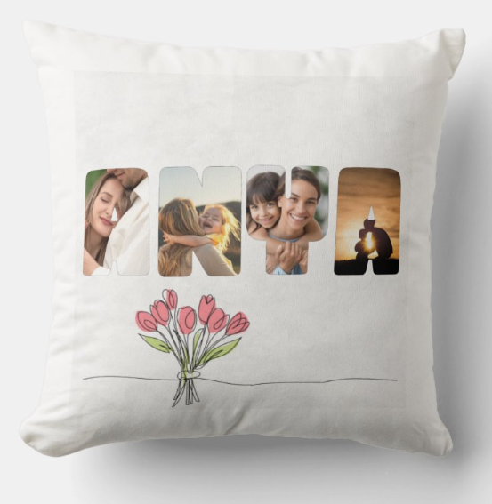 Egyedi fényképes párna - Anyáknapja -  Anya_A8