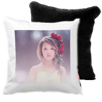 Fényképes Párna - 40x40 - Fekete