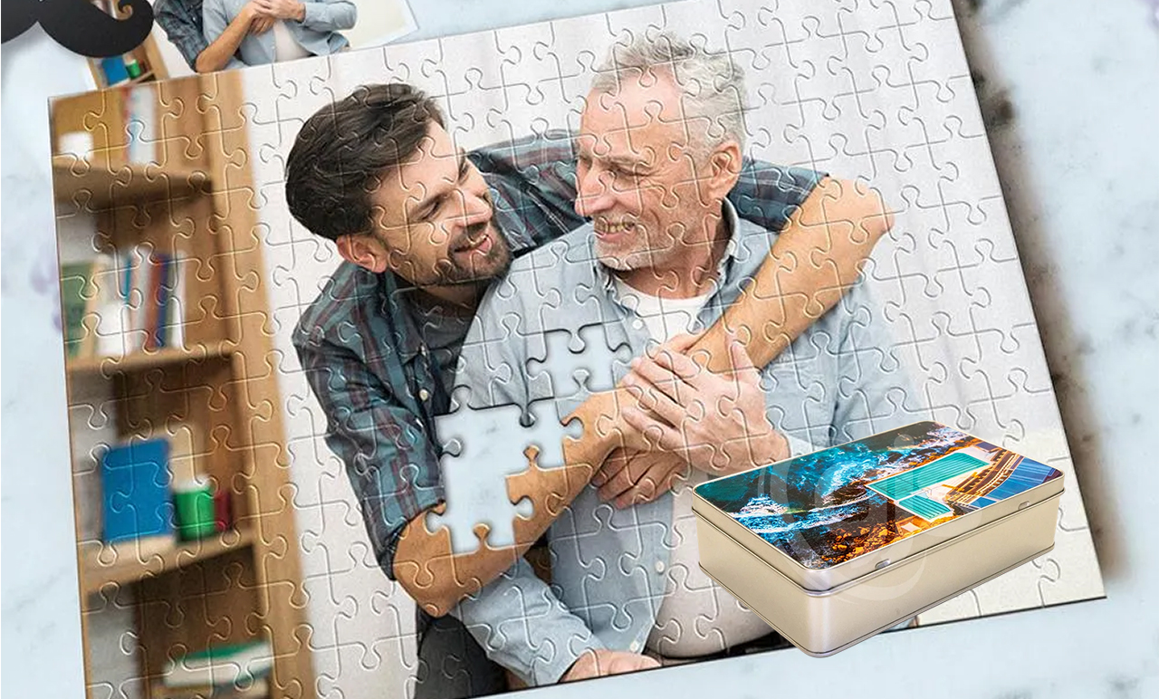 Fényképes puzzle 192 db-os - A3 - Díszdobozzal