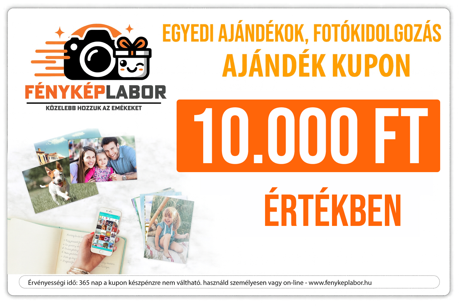 Kuponkód - 10000Ft értékben!