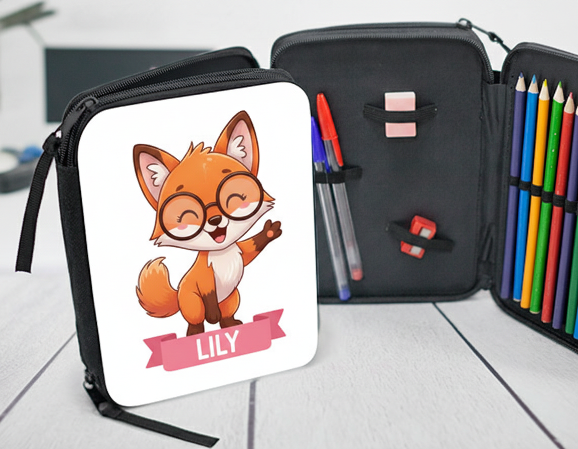 Egyedi fényképes tolltartó