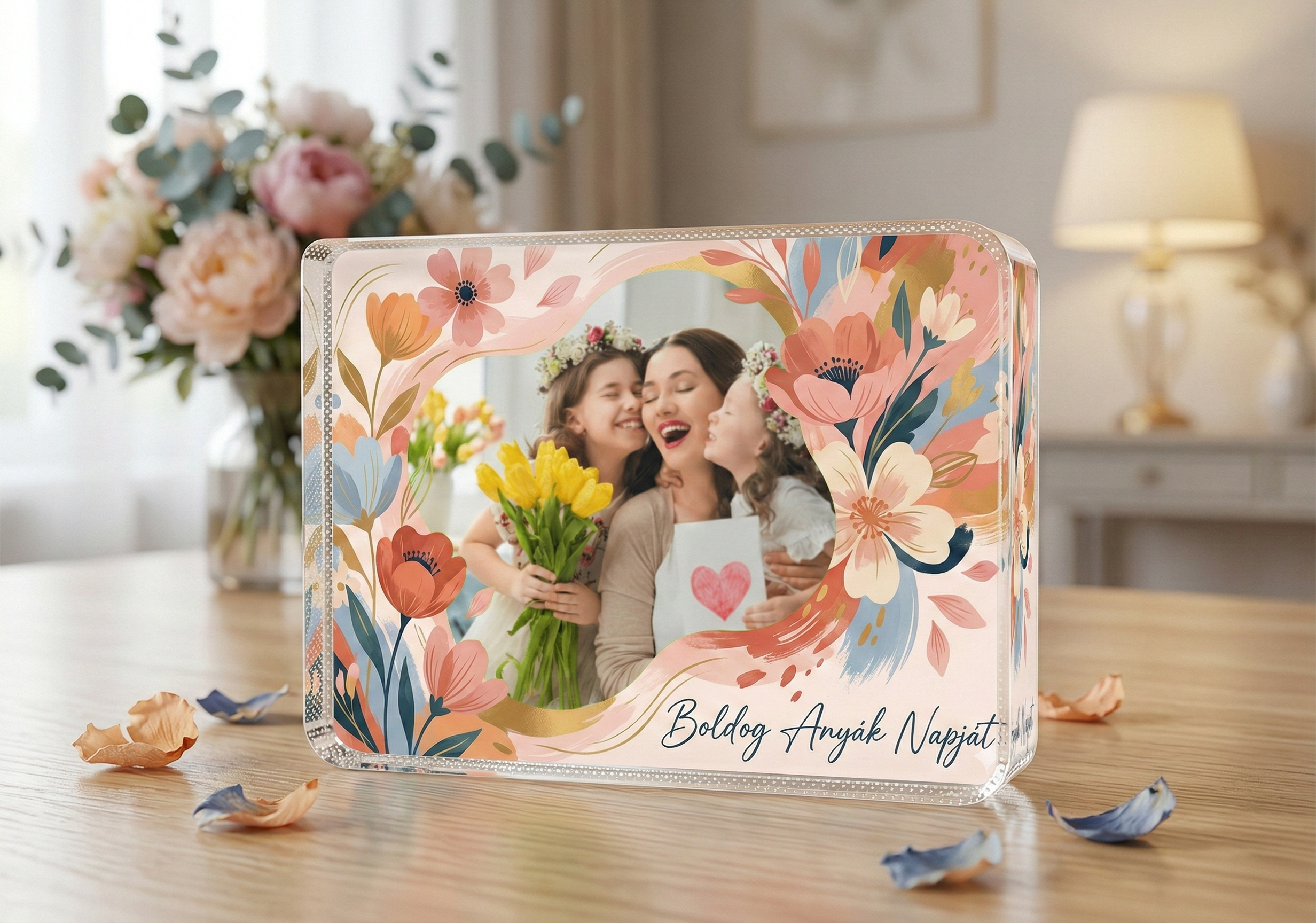 Fotókristály - Anyáknapja - A01