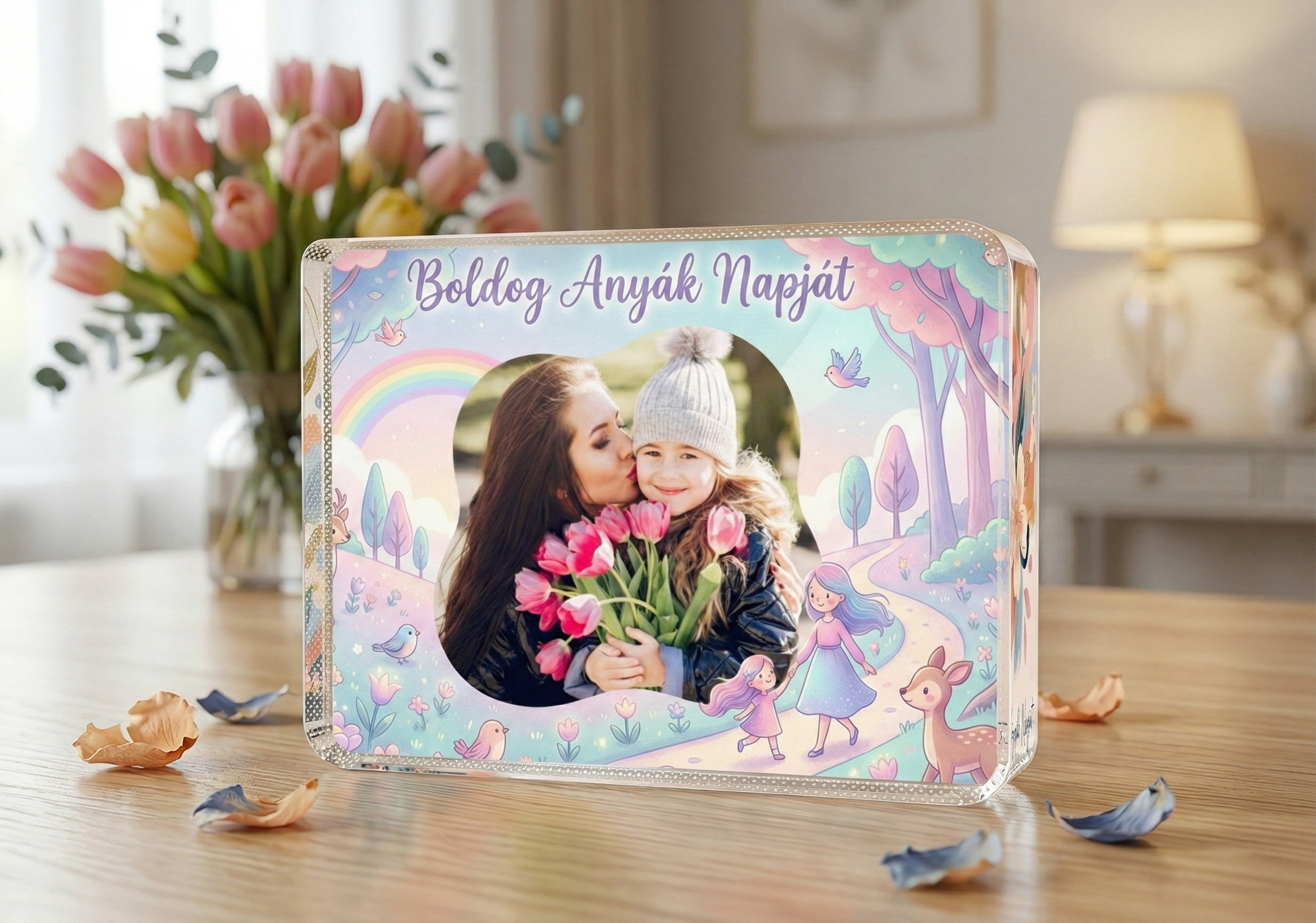 Fotókristály - Anyáknapja - A02