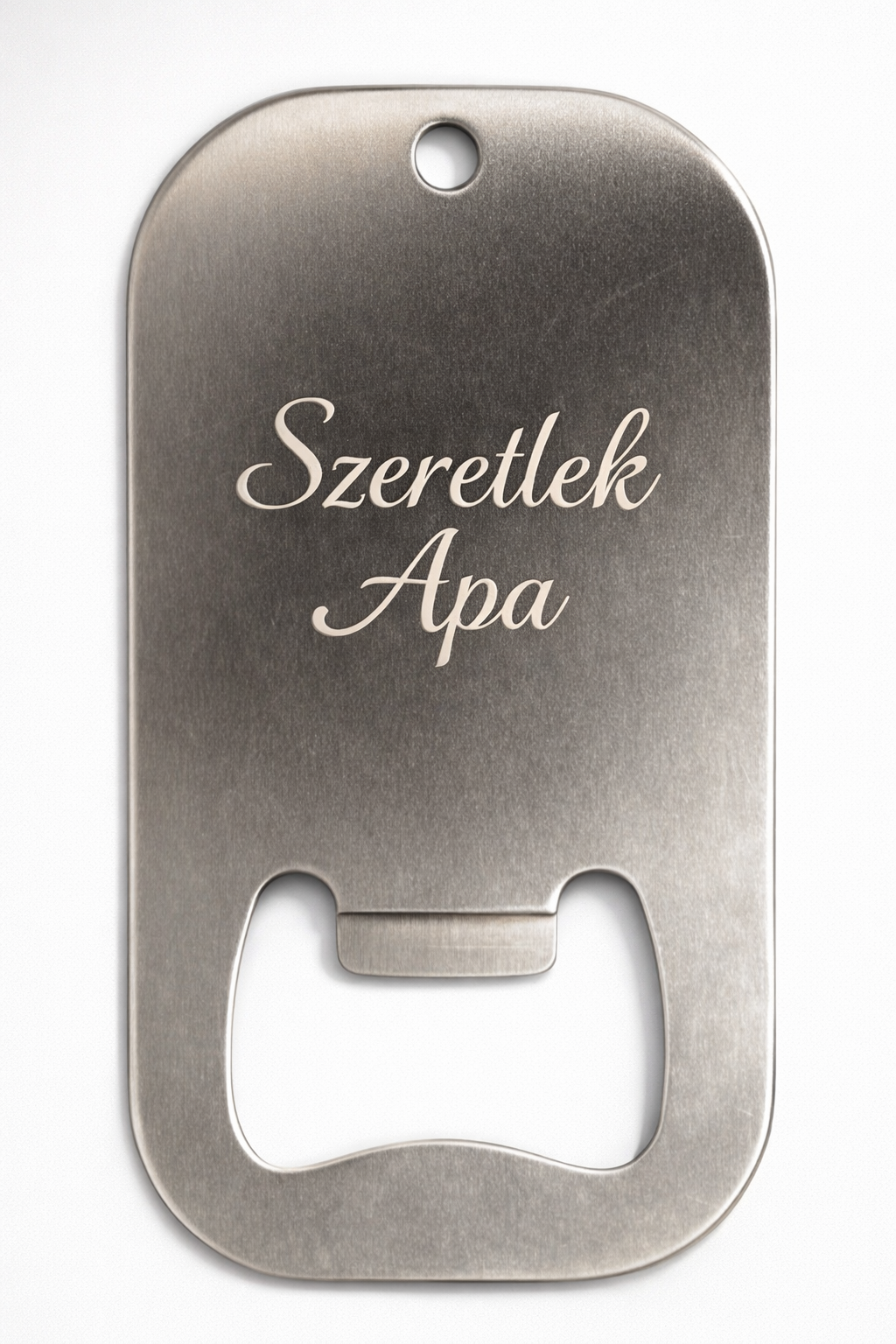 Gravírozott sörnyitó