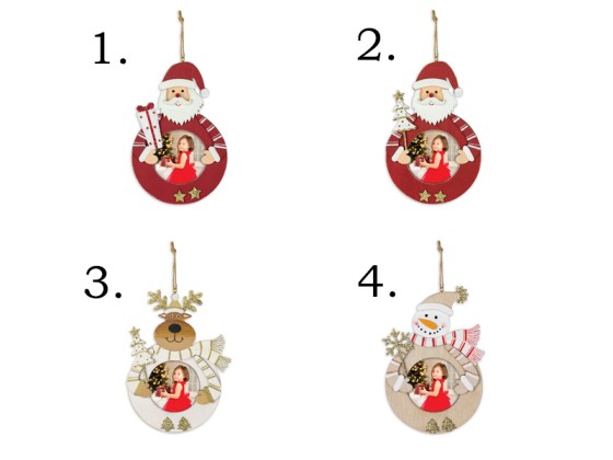 ZEP LS502 karácsonyfadísz 6,5x6,5